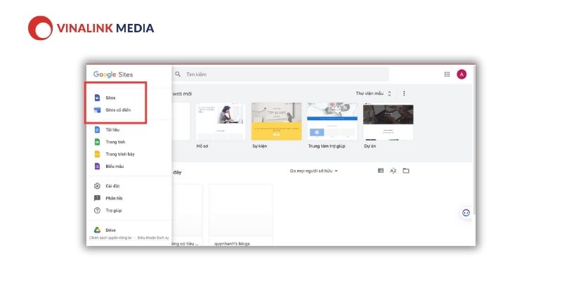 Hướng dẫn Cách tạo web miễn phí trên Google Sites 